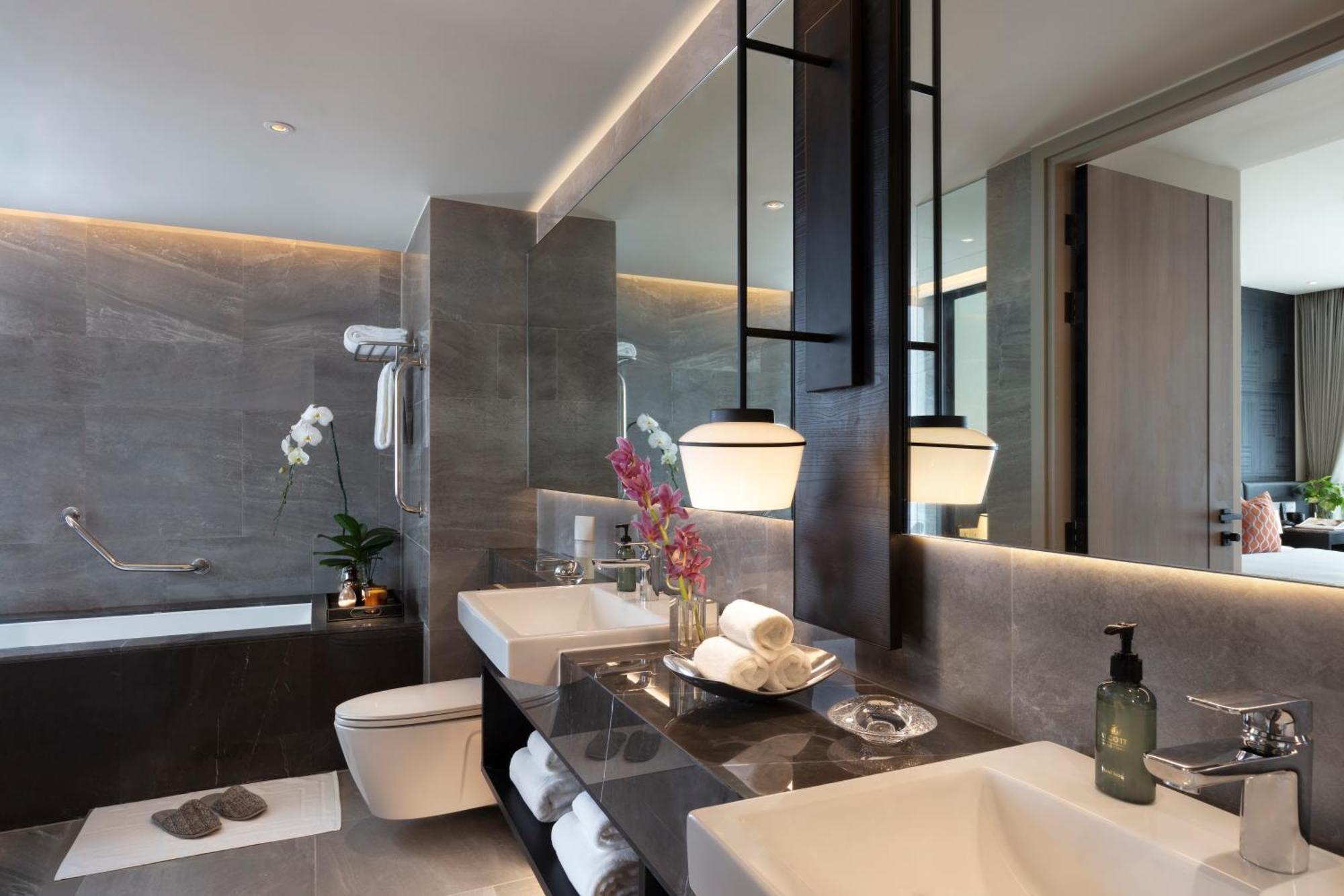 Hotel Ascott Thonglor Bangkok Exterior foto Bathroom